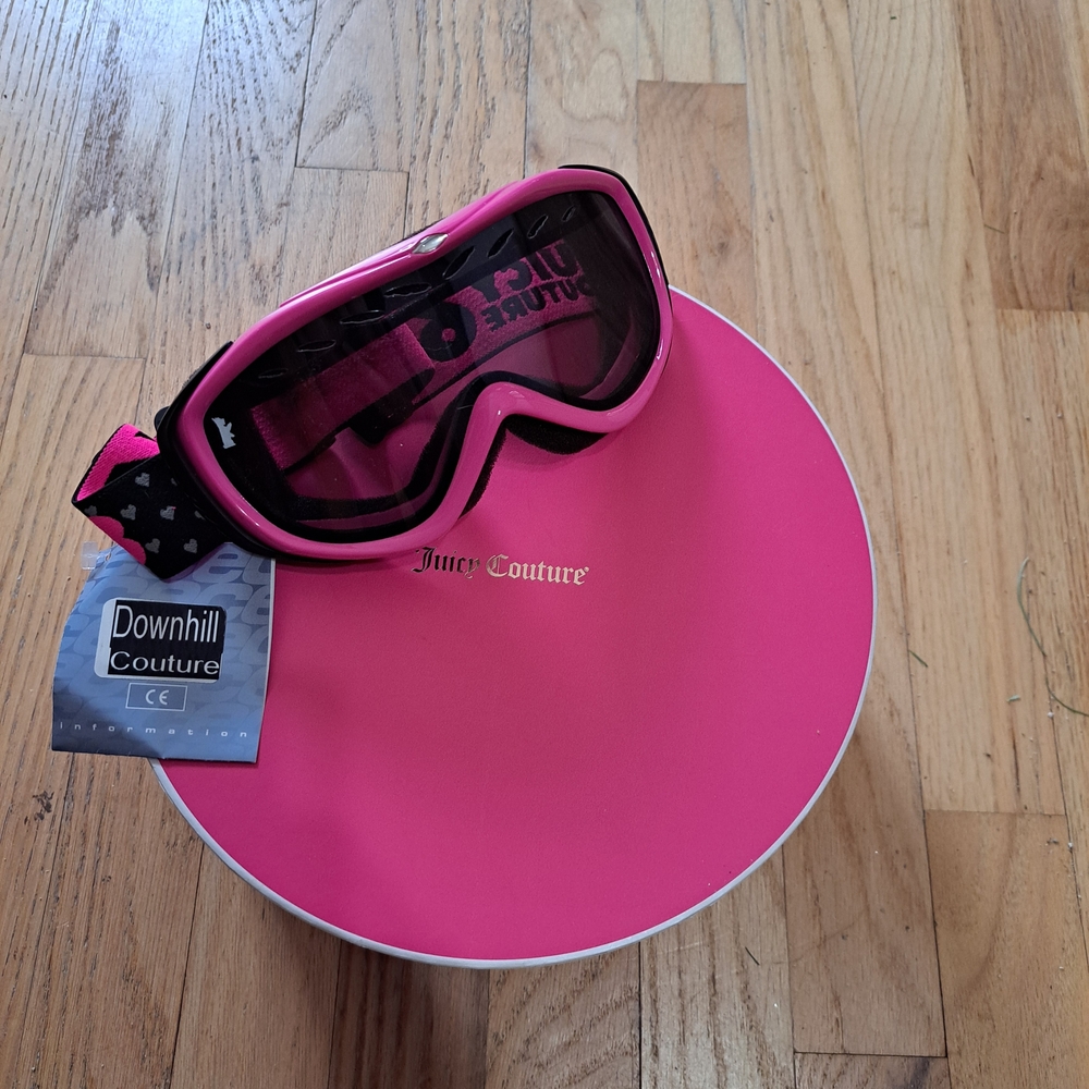 Juicy Couture Pink Ski Goggles